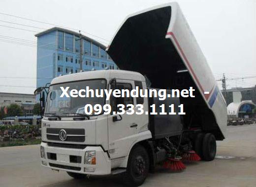 Xe quét rác dongfeng 8 khối 8m3 nhập khẩu