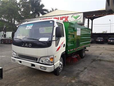 Xe quét rác 3m3 jac được viettruck nhập khẩu nguyên chiếc về Việt Nam với giá thành cạnh tranh dịch vụ hậu mãi tốt