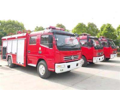 Xe chữa cháy Dongfeng 4m3 nhập khẩu