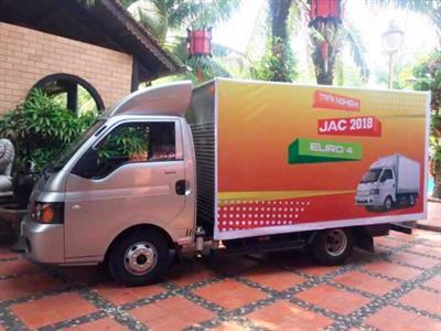 Xe tải 1.25 tấn JAC X125 thùng kín