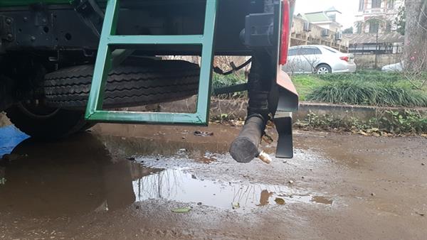 Dàn phun thảm bây xe phun nước rửa đường giúp tiết kiệm nước dùng cho các công ty xây dựng sử dụng trong công việc rải thảm làm đường