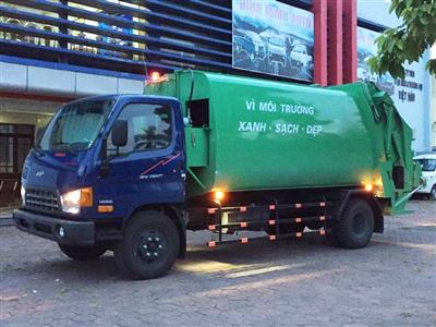 Xe ép chở rác 9 khối Hyundai ex8 là sản phẩm xe chuyên dụng cho môi trường tầm trung chuyên phục vụ hoạt động thu gom rác thải sinh hoạt