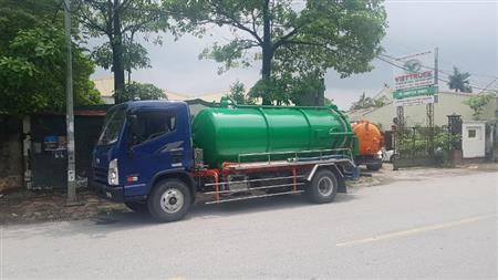 xe hut chất thải 6m3 hyundai xanh
